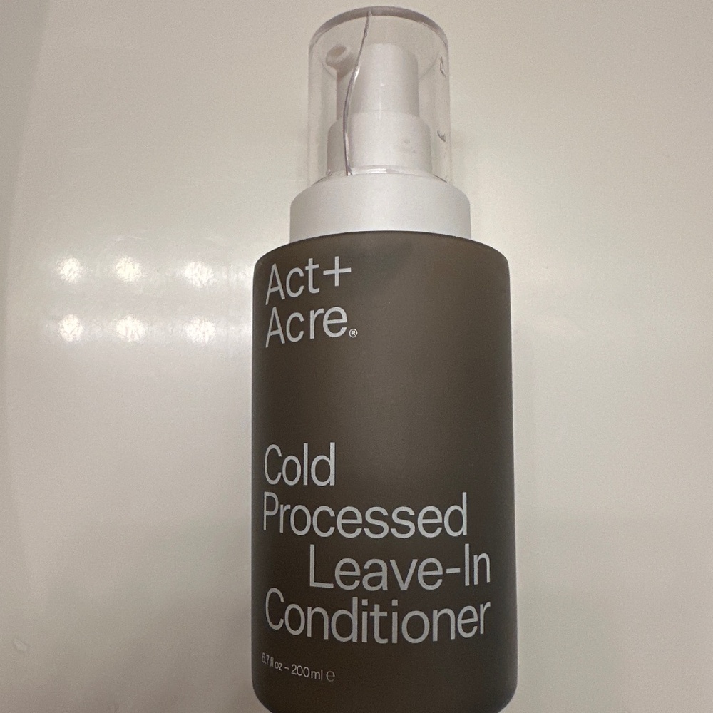 Act + Acre Cold Pressed Leave-In Conditioner